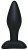 Orion Black Velvets Small - Анальна пробка, 9х2,6 см (черный) Orion Black Velvets Small - Анальна пробка, 9х2,6 см (черный)