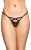 SoftLine G-String 2494 - black - Женские стринги, M/L (черный)