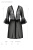 Пеньюар Passion LEAFA PEIGNOIR black, XXL/XXXL - купити в Україні | Секс шоп SEX-SHOP.ua