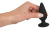 Orion Black Velvets Heavy Plug Medium - Анальна пробка, 8,9х3,1 см (чорний) - купити в Києві, Україні Orion Black Velvets Heavy Plug Medium - Анальна пробка, 8,9х3,1 см (чорний) - купити в Києві, Україні