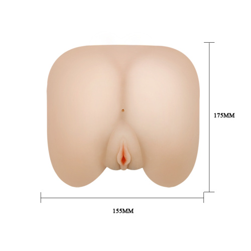 Baile Insatiable Ass & Pussy реалистичный мастурбатор вагина и анус с вибрацией, 17.5х15.5 см