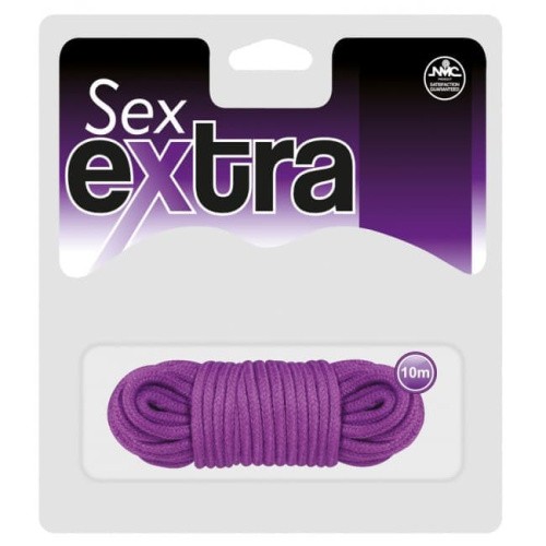 Веревка для связывания Nanma Sex Extra Love Rope, 10 м (красный)