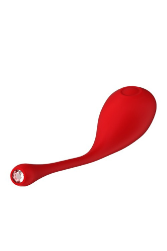 Dream Toys Red Revolution Metis - Виброяйцо, 19х3,7 см (красный)