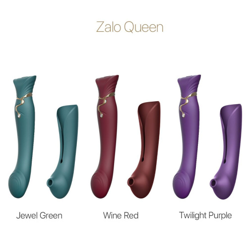 Смарт вибратор Zalo Queen Set Twilight 3в1
