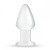 Gildo Glass Buttplug No. 25 скляний анальний затор, 9.6х4.5 см - купити в Києві, Україні