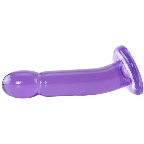 Climax Strap-on Ice Dong & Harness set - Страпон, 17.8х4 см (фиолетовый)