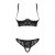 Obsessive Letica set otwarte - эротический комплект с доступом, S/M (чёрный) Obsessive Letica set otwarte - эротический комплект с доступом, S/M (чёрный)