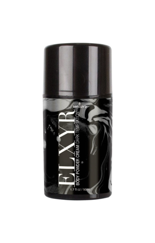 Крем-пудра для тела Sensuva ELXYR Body Powder Cream Dark Temptations, 50 мл