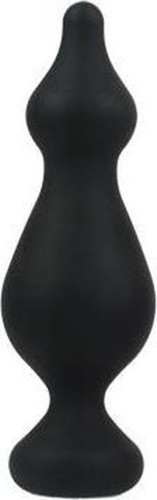 Adrien Lastic Amuse Big Black (L) - анальная пробка с двумя переходами, 13.5х4.1см (чёрный)