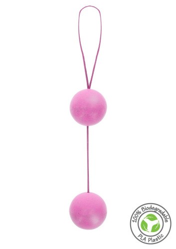 Fuck Green Sphere Balls - Вагинальные шарики, 3,2 см (розовый)