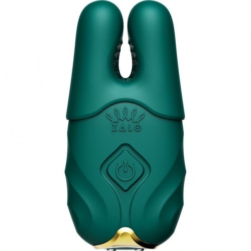 Вибратор для груди Zalo Nave Turquoise Green