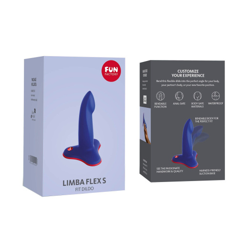 Фаллоимитатор Fun Factory LIMBA FLEX S, 12 см