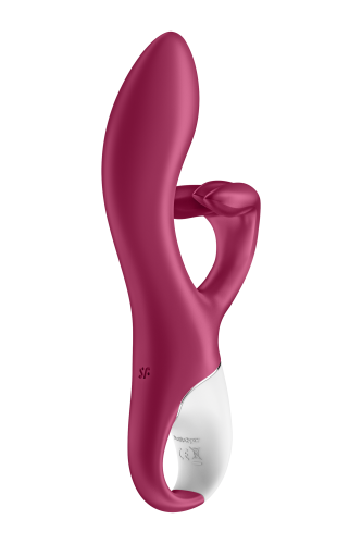 Satisfyer Embrace me - Вібратор кролик, 21.6х4.6 см (бордо) - купити в Києві, Україні