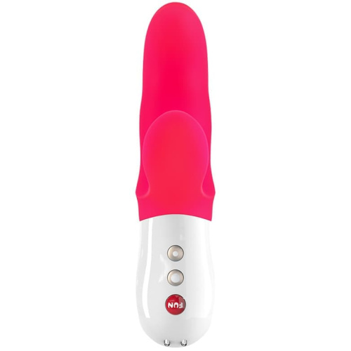 Fun Factory Miss Bi - вагинально-клиторальный вибратор, 17 см (розовый)