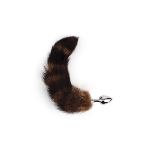 Fierce Euphoria - Frisky Fox Tail Butt Plug - Анальная пробка с хвостом, 4х2.7 см