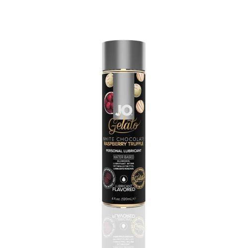Смазка на водной основе JO GELATO White Chocolate Raspberry, 120 мл 