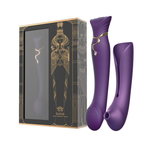 Смарт вибратор Zalo Queen Set Twilight 3в1