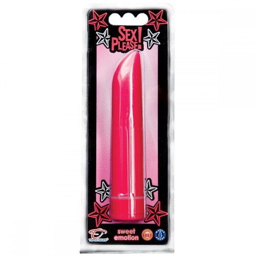 Topco Sales Sweet Emotion Vibe - Вибратор, 13.3х2.54 см (серебристый)