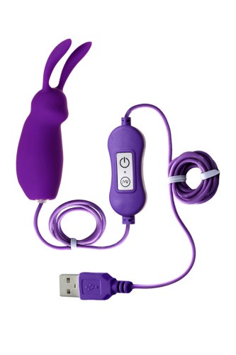 Toyfa A-Toys Bunny - Виброяйцо, 6,3 см (фиолетовый)