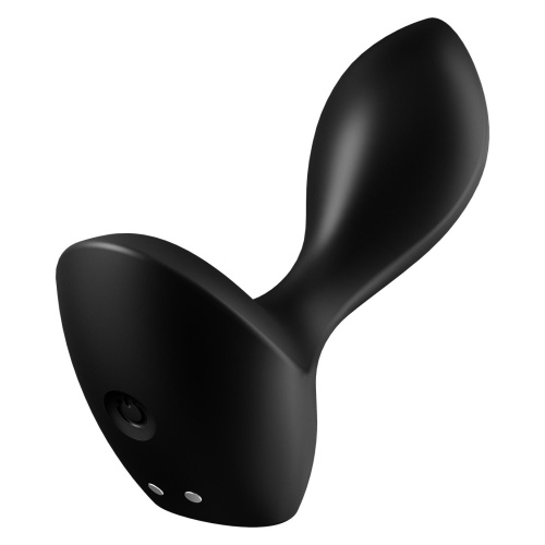 Satisfyer Backdoor Lover - Анальна пробка з вібрацією, 11,5 х3, 3 см, (чорна) - купити в Києві, Україні