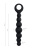 Toyfa Popo Pleasure Anal Beads Black - анальная цепочка, 15х3 см (черный) Toyfa Popo Pleasure Anal Beads Black - анальная цепочка, 15х3 см (черный)
