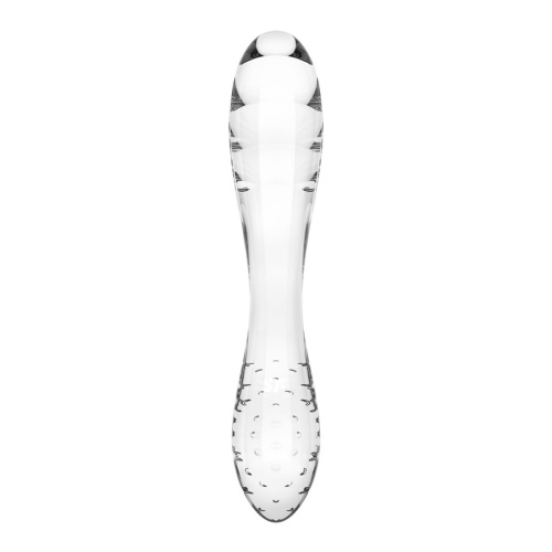 Двосторонній фалоімітатор Satisfyer Dazzling Crystal 1, 18,5 см - купити в Києві, Україні