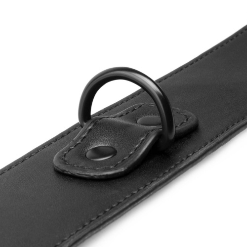 Bedroom Fantasies Collar & Cuffs - Наручники з нашийником, (чорний) - купити в Києві, Україні