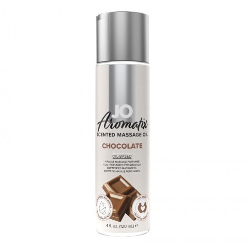System JO Aromatix - Massage Oil - Chocolate - Масажна олія, 120 мл - купити в Києві, Україні