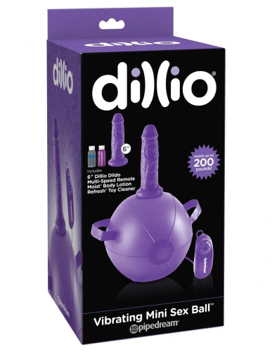 Pipedream Vibrating Mini Sex Ball  - мини-шар для секса с вибратором, 15,2х4,1 см