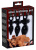 Orion Anal Training Set - Набір анальних пробок, 3 шт (чорний) - купити в Києві, Україні Orion Anal Training Set - Набір анальних пробок, 3 шт (чорний) - купити в Києві, Україні