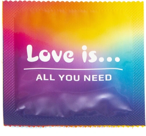 LOVE IS, 3 шт (апельсин)