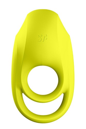 Satisfyer Spectacular Duo - подвійне віброкільце, 9х2.5 см (жовтий) - купити в Києві, Україні