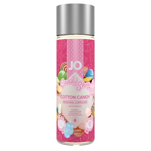 System JO H2O Candy Shop Cotton Candy оральный лубрикант со вкусом сахарной ваты, 60 мл