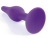Анальная пробка B-Series Silicone Plug Purple, XL Анальная пробка B-Series Silicone Plug Purple, XL