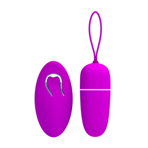 Wireless control Egg, 12-function vibration - Виброяйцо на пульте д/у, 6,5х2,6 см (фиолетовый)