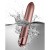 Rocks Off RO-90mm Touch of Velvet Rose Blush - матовая вибропуля, 9х1.6 см. (розовый)