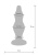 TOYJOY Striker Buttplug - Анальная пробка, 12 см (синий)