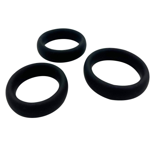 Набор эрекционных колец Alive Sensual Pleasure Rings, 3шт