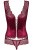 Obsessive Miamor corset UA79160 - Комплект, S/M, (бордовый) Obsessive Miamor corset UA79160 - Комплект, S/M, (бордовый)