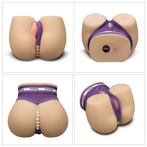 Мастурбатор с вибрацией LoveToy Streetgirl's 01 Dual Motor Sensation Pulse