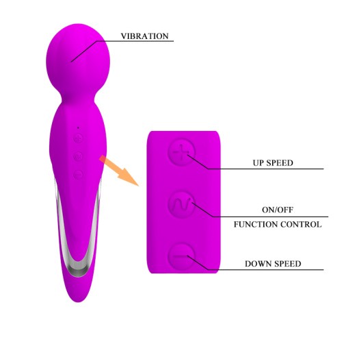 Pretty Love Fitzgerald Massager - Вибромассажер, 21.6х5 см