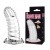 Baile Brave Man Penis Sleeve Crystal - Насадка на член, 14 см (прозрачный)