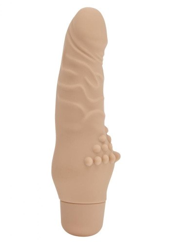 Pipedream Mini Classic Stim Vibrator - Мини вибратор 13х4 см (телесный)