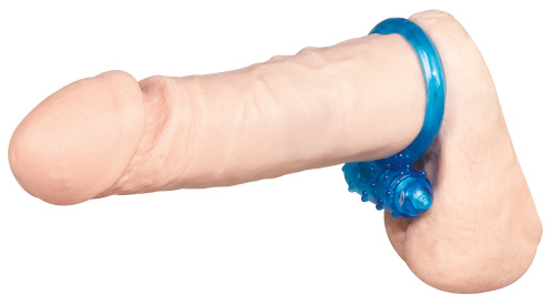 Vibro Ring Silikon Blue - віброкільце, 5х3 см (синій) - купити в Києві, Україні