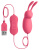 Pipedream OMG Bullet #Cute віброяйце у формі кролика з рухомими вушками, 8.2х2.5 см - купити в Києві, Україні