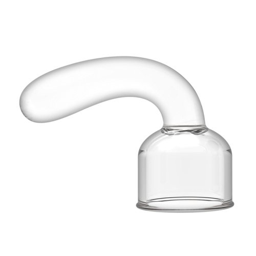 LyBaile - Power Head G Spot Pleaser Wand Massager Head Transparent - Насадка для вибромассажера, 11.6х2 см