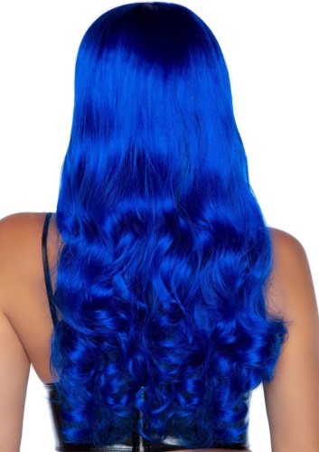 Leg Avenue-Misfit Long Wavy Wig Blue - Перука, яскраво-синій - купити в Києві, Україні