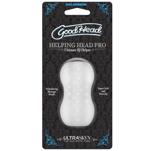 Doc Johnson GoodHead Helping Head Pro Frost міні-мастурбатор, 7.6х4.4 см - купити в Києві, Україні