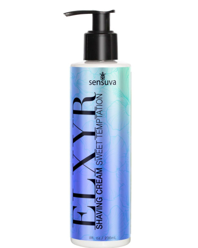 Крем для бритья Sensuva ELXYR Shaving Cream Sweet Temptations, 236 мл