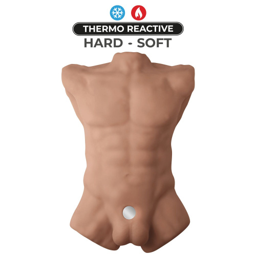 Торс с фаллоимитатором SilexD Apollo Male Torso
